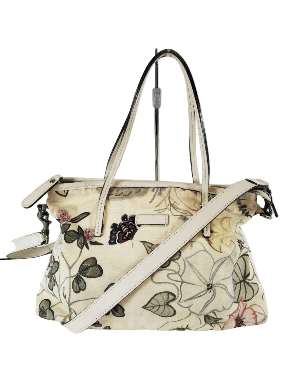 Gucci Kris Knight Flora Convertible Zip Tote Bag